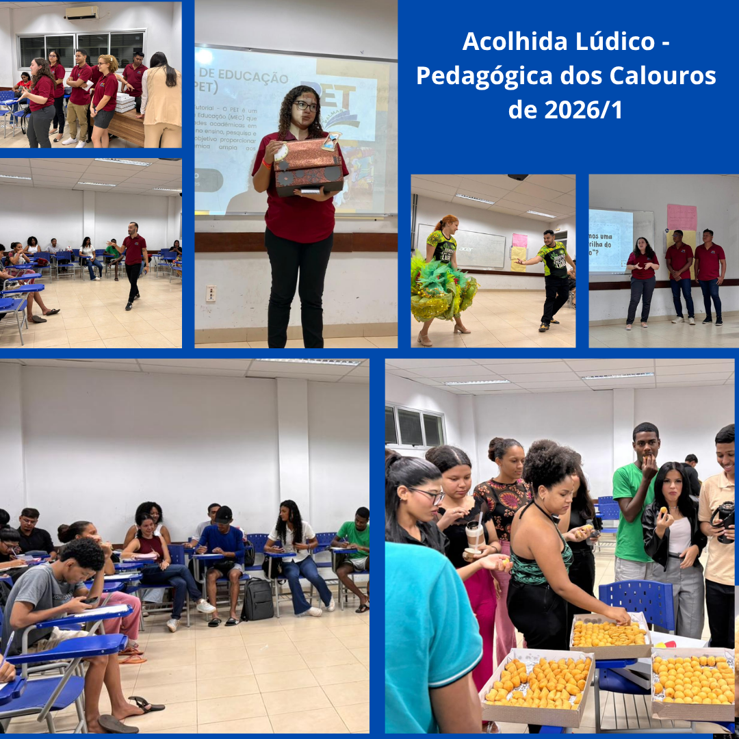 Acolhida Lúdico - Pedagógica dos Calouros de 2026/1