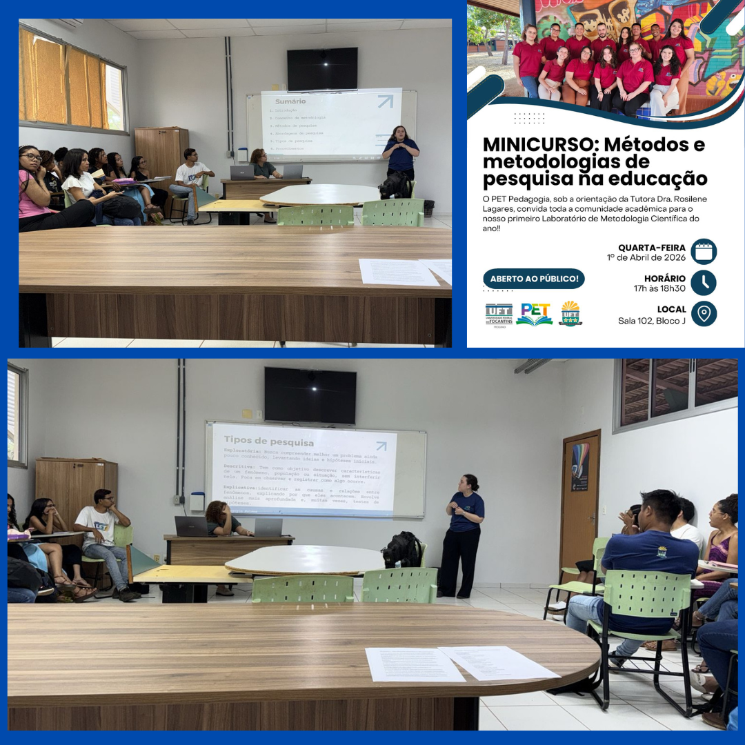 Minicurso Mètodos e metodologias de pesquisa na educação 